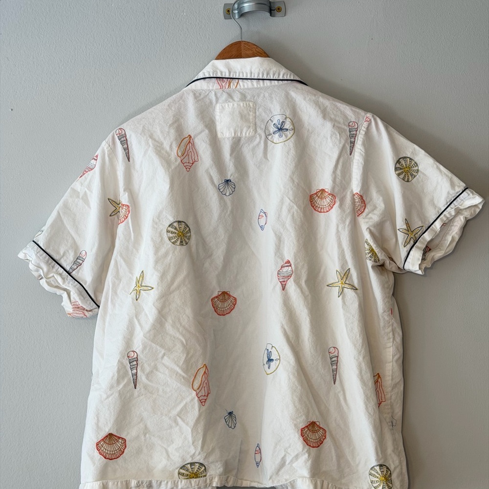 Printfresh Seashell Embroidered Women's Pajama Set - image 4